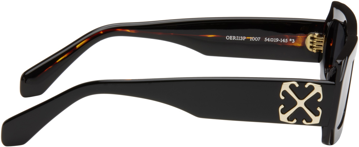 【送料&関税込】Off-White Laurel Sunglasses - Unisex Off-White Laurel OERI13P 1007 with Gold Logo Sunglasses - US
