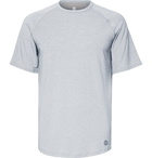 Under Armour - Recovery Sleepwear Mélange Stretch Tech-Jersey T-Shirt - Gray