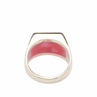 Ellie Mercer Women's Two Piece Ring in Gold/Pink