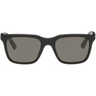 Gucci Black Rectangular Sunglasses