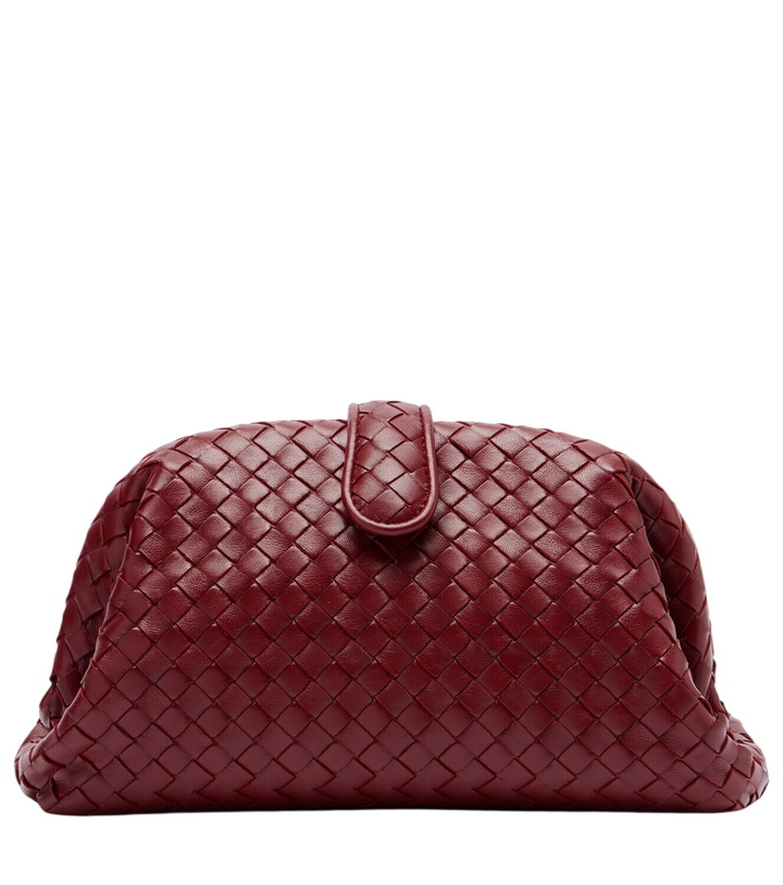 Photo: Bottega Veneta Lauren 1980 Small leather clutch