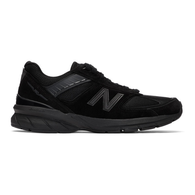 Photo: New Balance Black Made In US 990v5 Sneakers