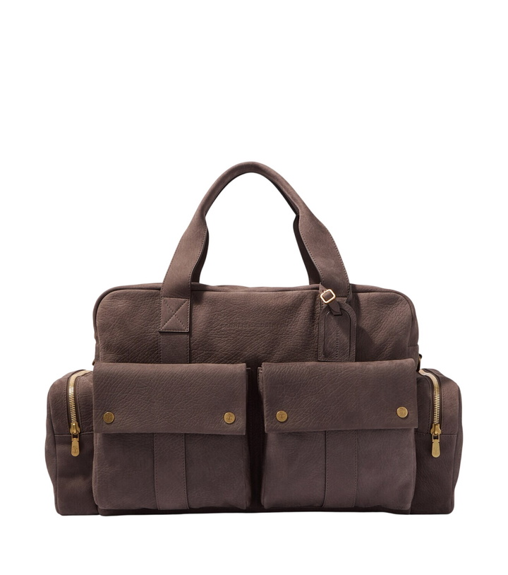 Photo: Brunello Cucinelli Leather duffel bag