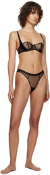 Kiki de Montparnasse Black Illusion Thong