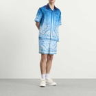 Casablanca Men's Egyptian Rug Shirt in Blue