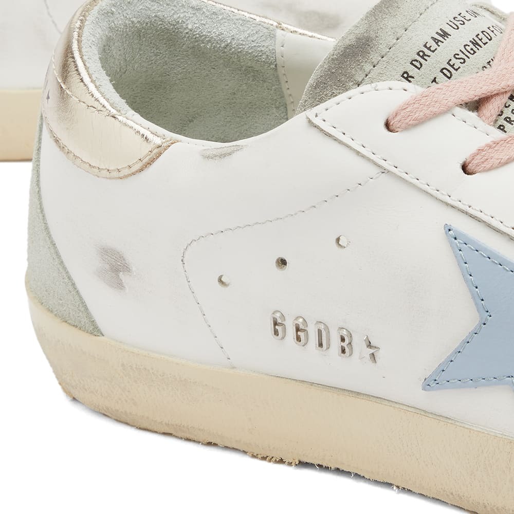 Golden Goose Women's Super Star Leather Sneakers in White