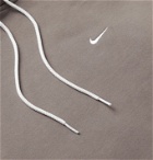Nike - NRG Fleece-Back Cotton-Blend Jersey Hoodie - Gray
