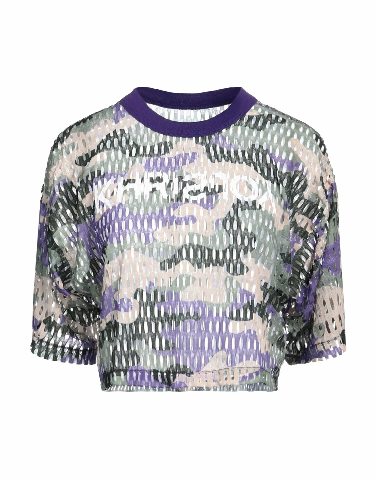 Khrisjoy Womens T-shirt in Purple