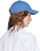 Sporty & Rich Blue 'Health is Wealth' Cap