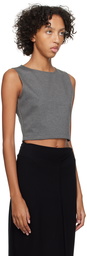 LESET Gray Rio Tank Top