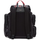 Thom Browne Black Ripstop Tricolor Webbing Backpack