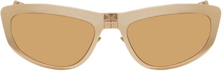 Photo: Givenchy Gold G Tri-Fold Sunglasses