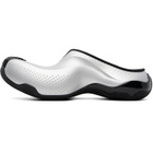 Balenciaga Silver & Black Basketball Slip On Flats