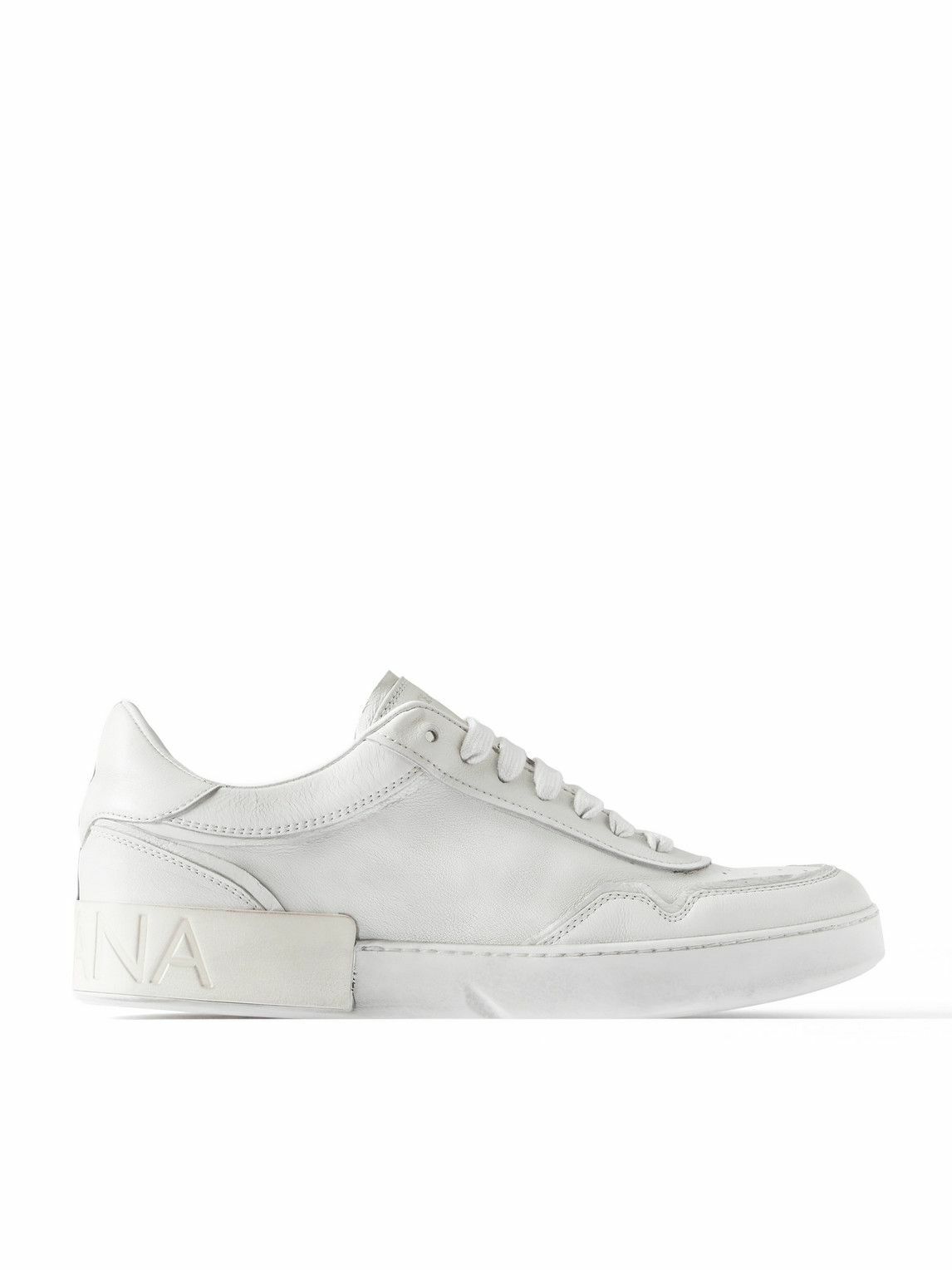 Dolce&Gabbana - Leather Sneakers - White