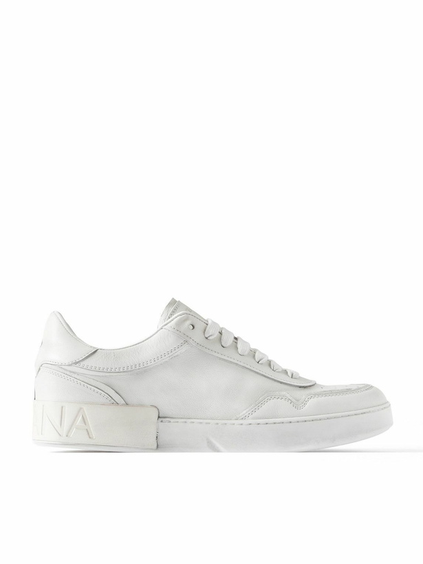 Photo: Dolce&Gabbana - Leather Sneakers - White
