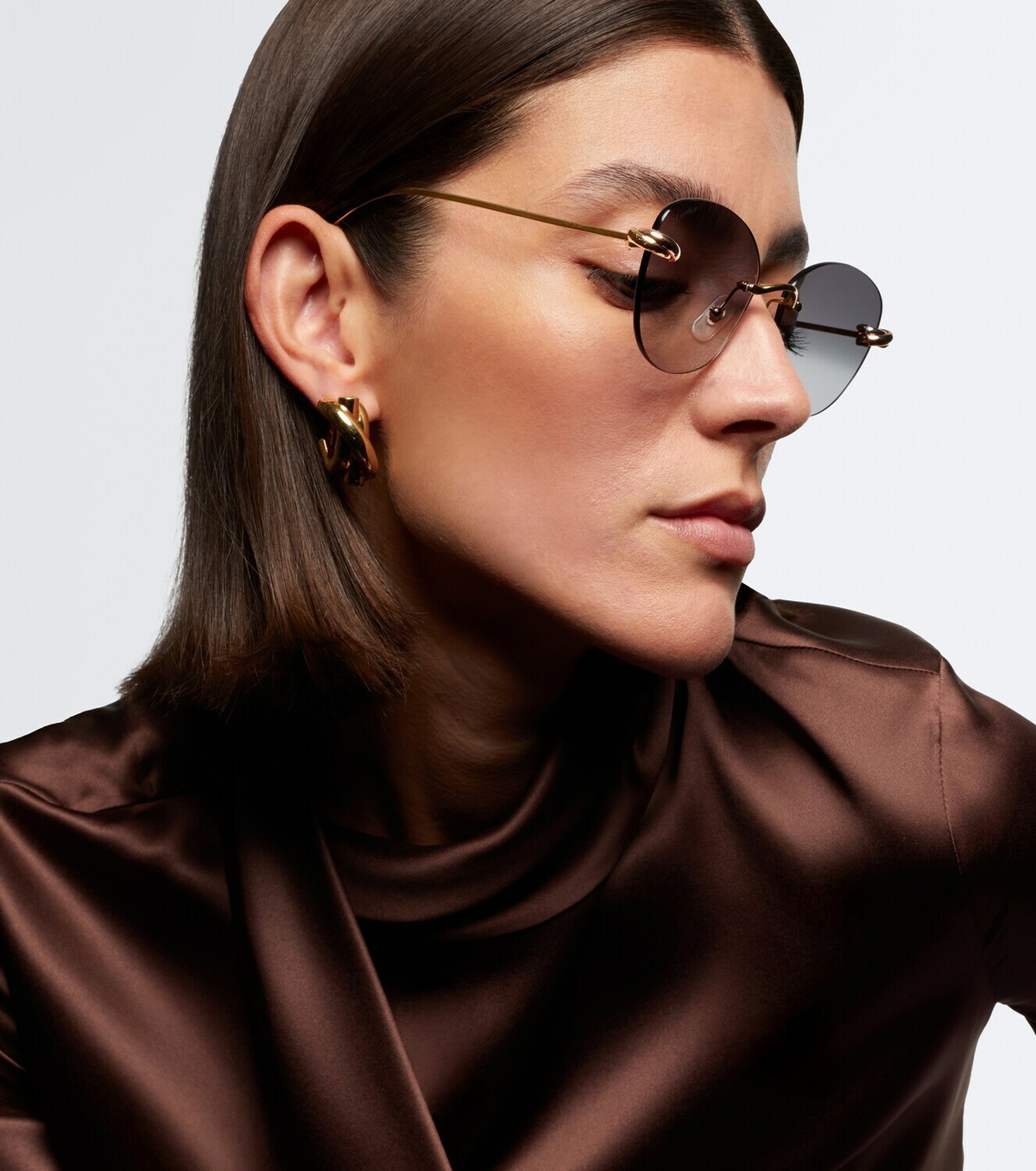 Cartier Eyewear Collection Trinity De Cartier round sunglasses