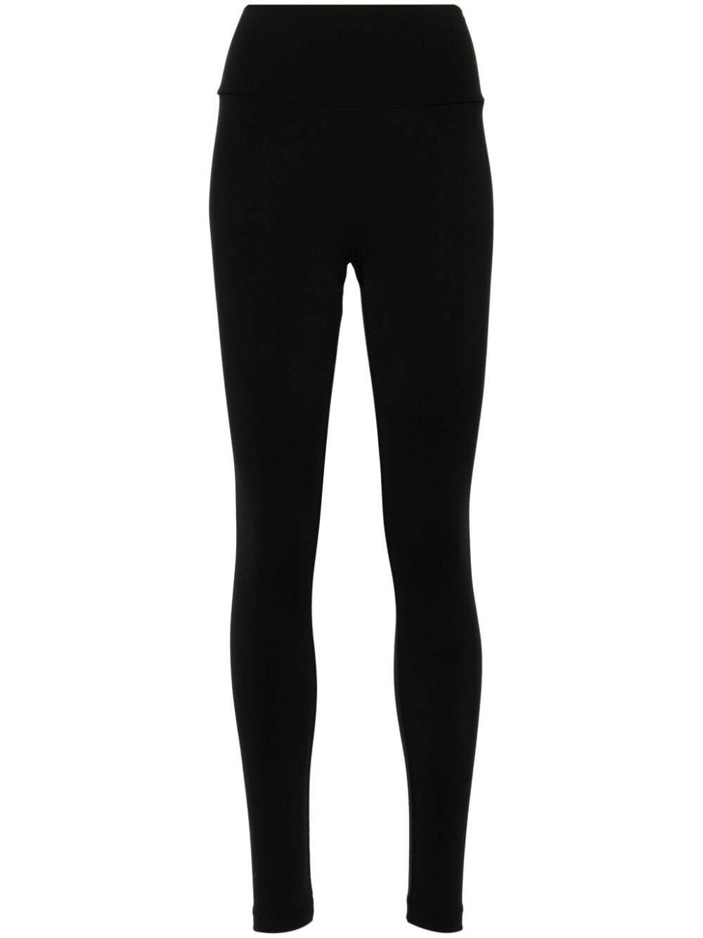 Net Vegan Pelle Leggings Wolford 38 S M Porta Royale Pantaloni Elastico