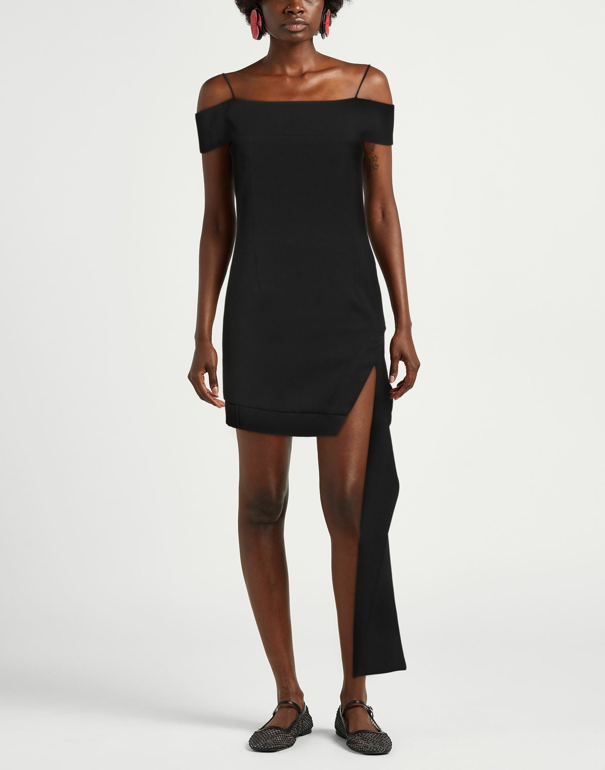 Yuzefi Womens Mini dress in Black