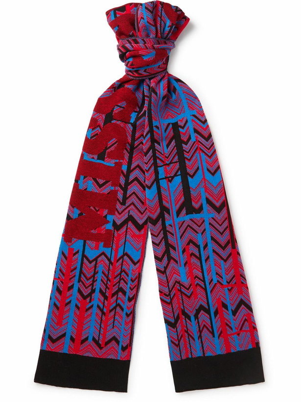 Photo: Missoni - Jacquard-Knit Cotton Scarf