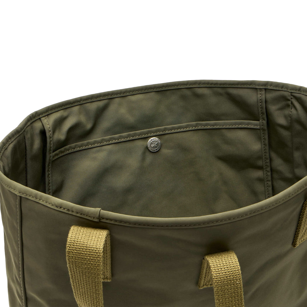 A.P.C. Men's Cabas Archive Tote Bag in Khaki 