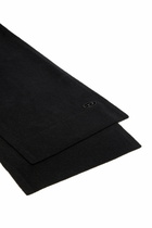 Diesel Scarf with embroidered Oval D logo - Scarf - Unisex - Black