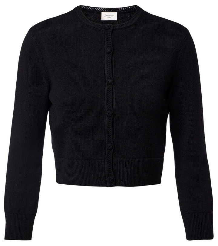 Photo: Saint Laurent Wool cardigan