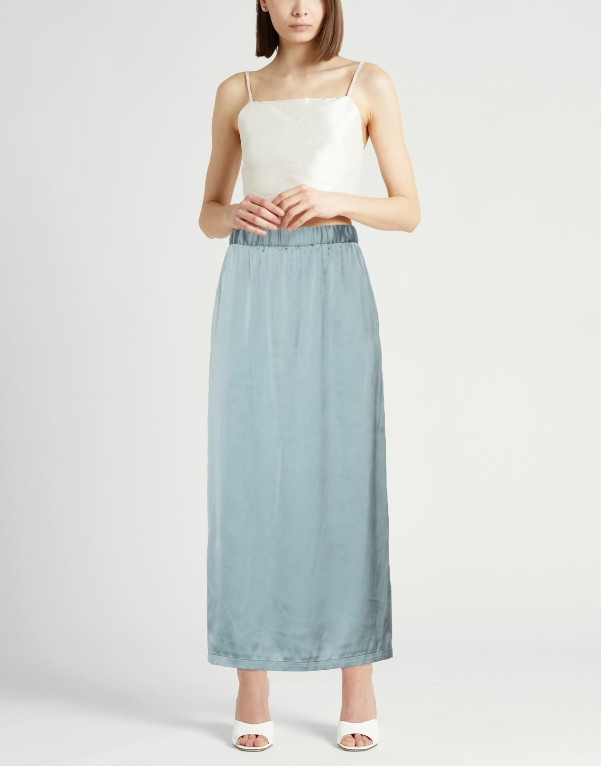 Crossley Womens Maxi skirt Pastel in Blue