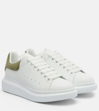 McQueen Oversized leather sneakers