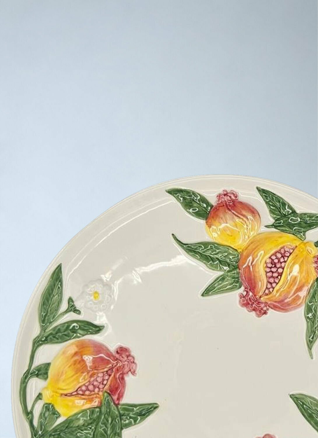 Les-Ottomans Embossed Ceramic Plate