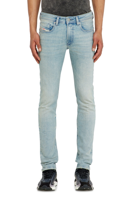 Photo: Diesel Skinny Jeans Low Waist 1979 Sleenker, Light blue, Zip fly