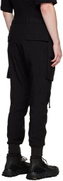 The Viridi-anne Black Belted Cargo Pants