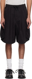 Perks and Mini Black Chow Cargo Shorts