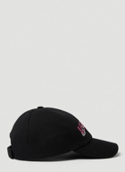 Baroque Embroidered Cap in Black