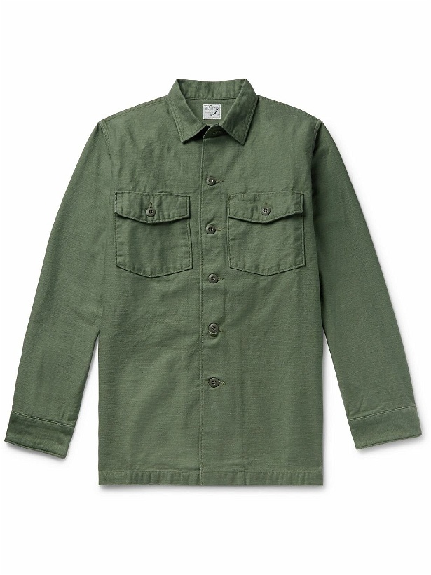 Photo: OrSlow - Cotton Overshirt - Green
