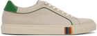 Paul Smith Beige Basso Sneakers