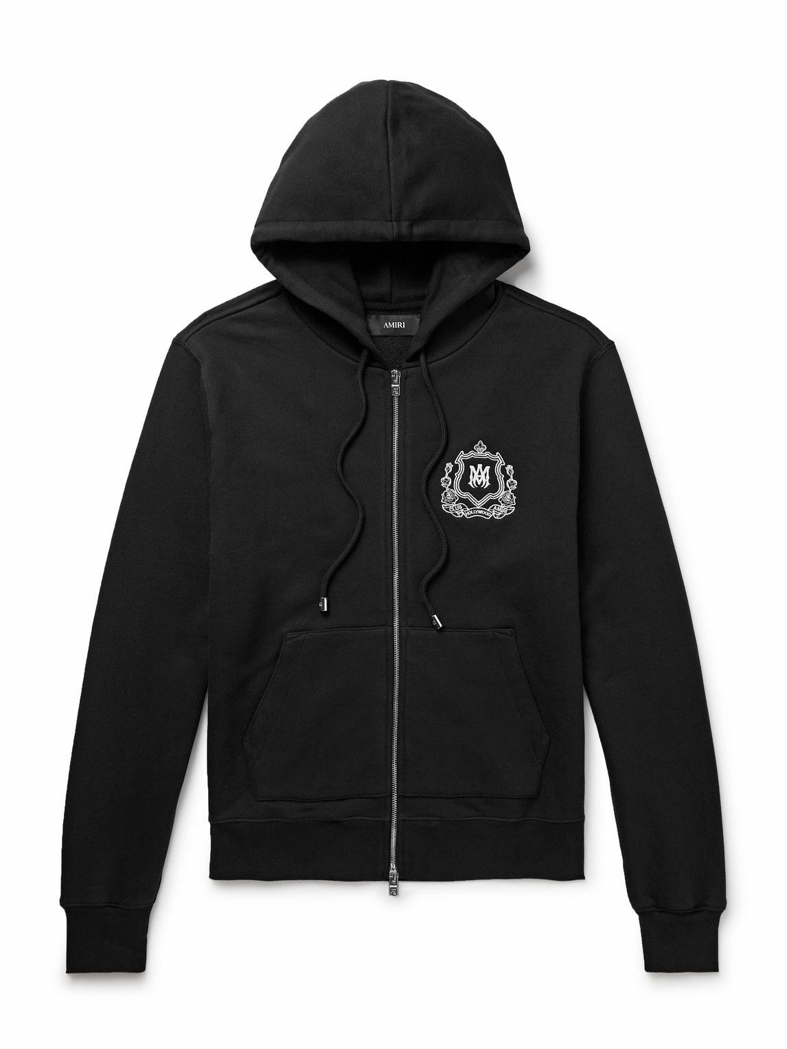 AMIRI Black Three Heart Bones Hoodie Amiri