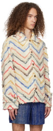 HARAGO Multicolor Chevron Jacket