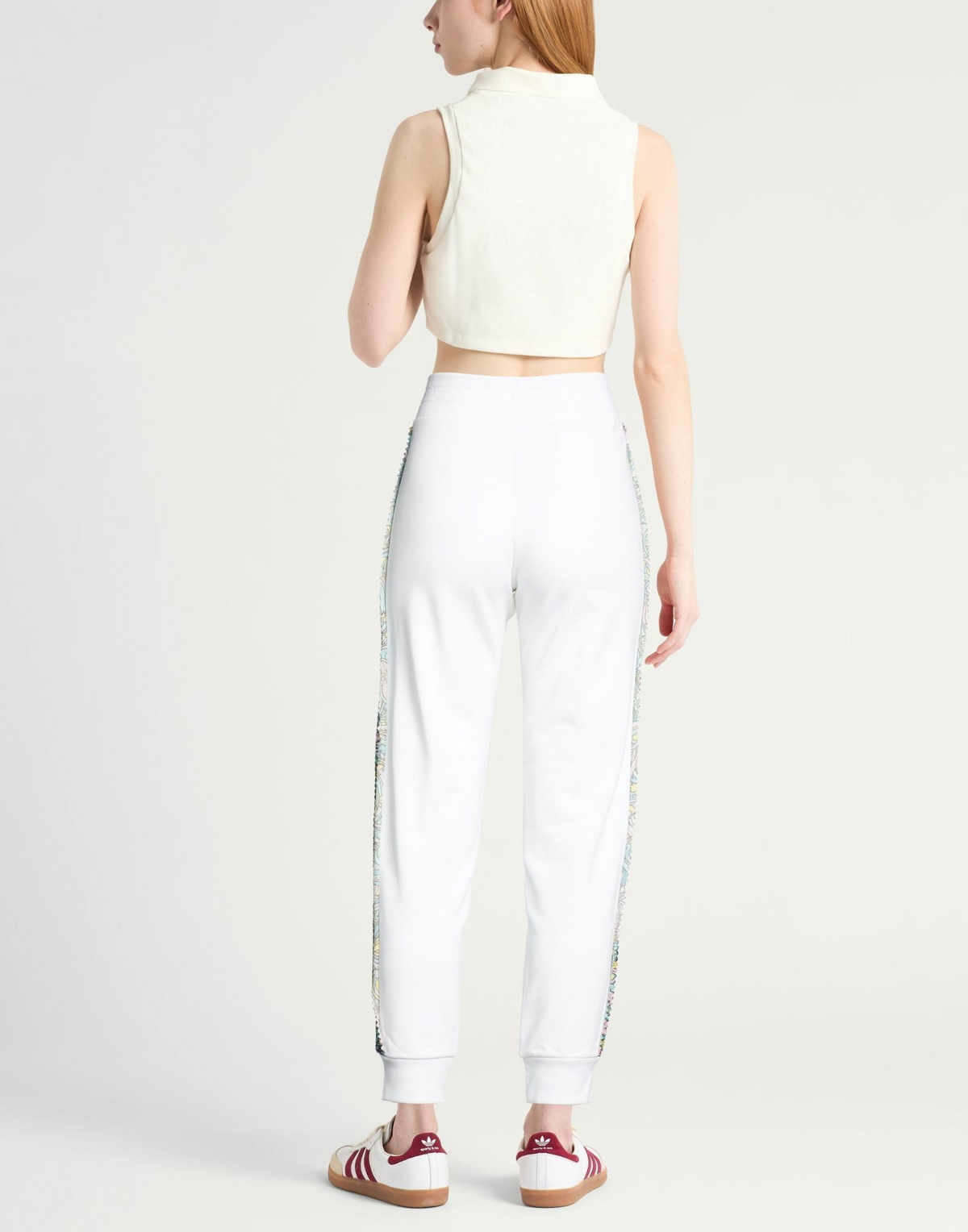 Moschino Womens Pants in White