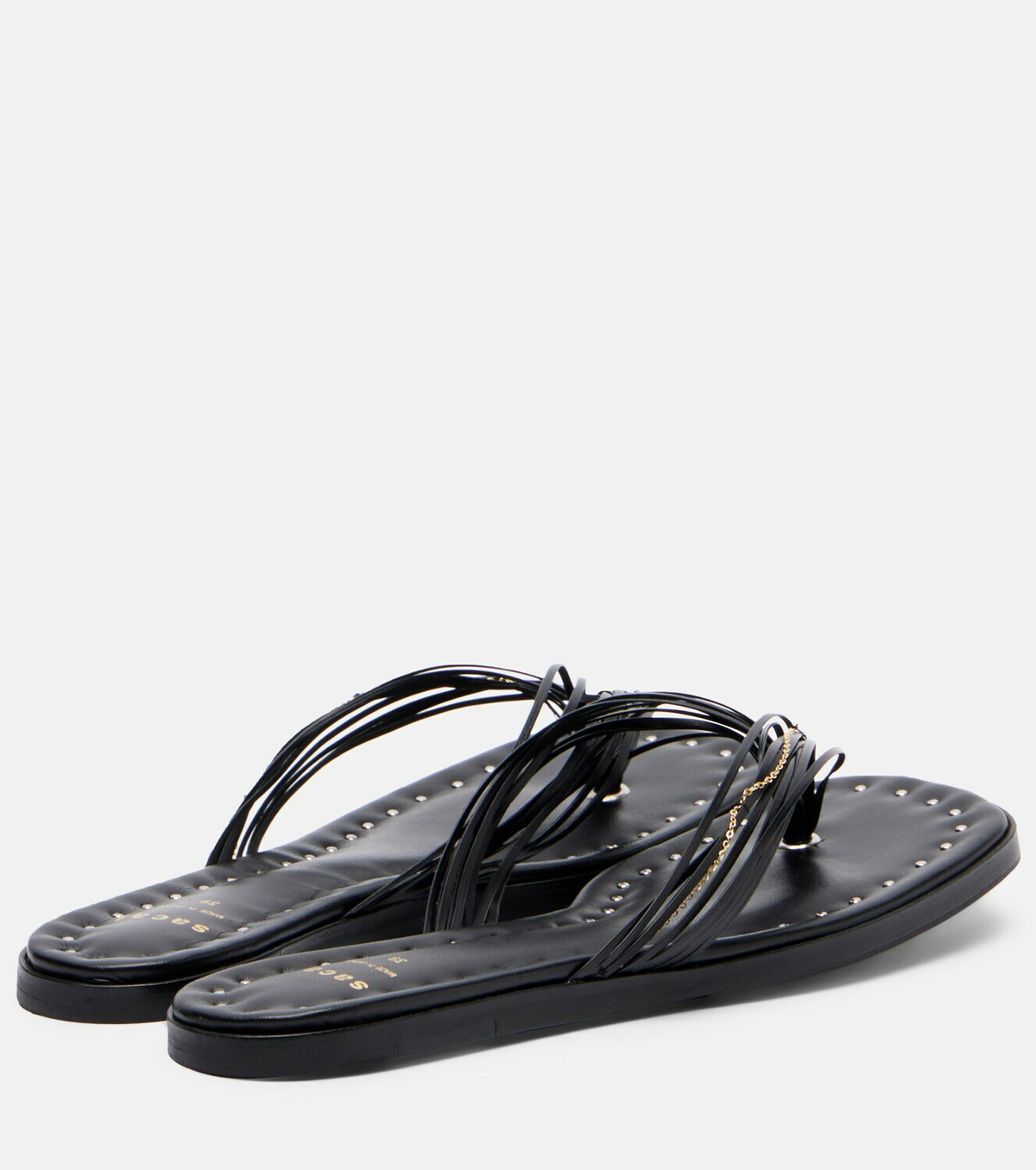 Sacai Leather thong sandals