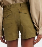 Nili Lotan Cotton twill shorts
