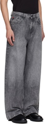 Hugo Gray Faded Jeans