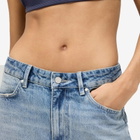 Represent Women's Denim Bermuda Shorts in Washed Blue