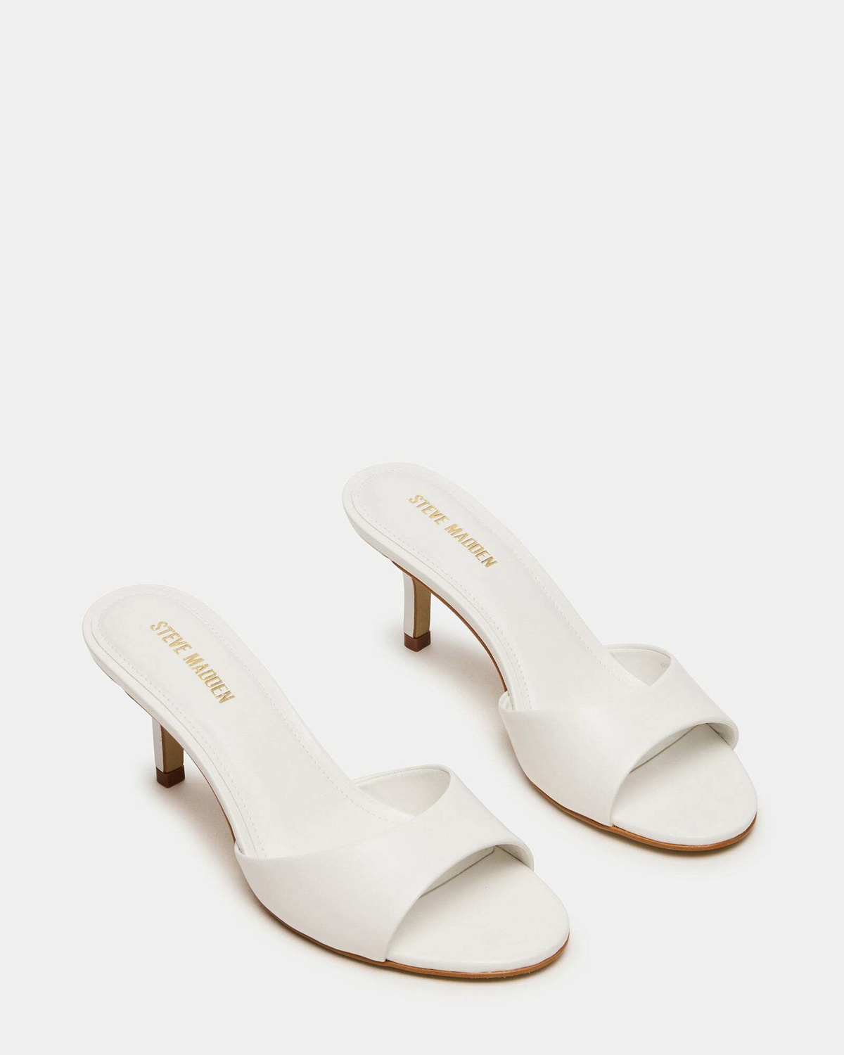 Steve Madden Kendrix Heels in White