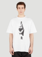 Raf Simons - Graphic Print T-Shirt in White