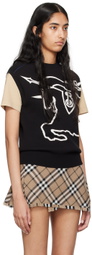 Burberry Black EKD Vest