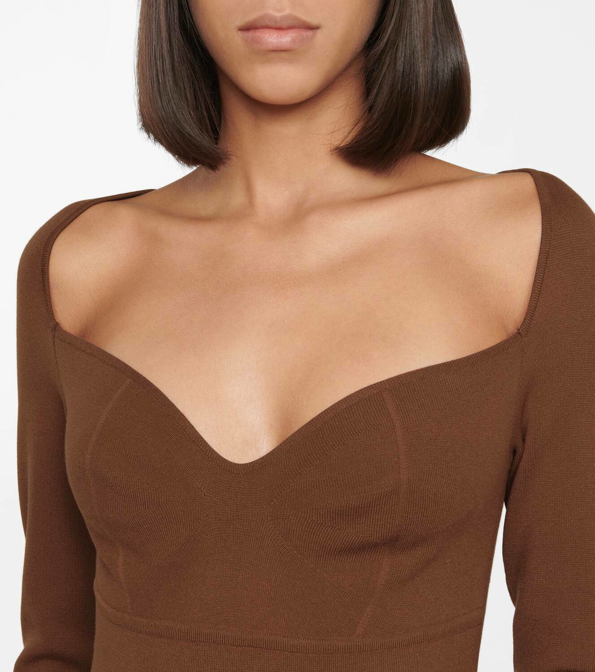 Zeynep Arçay Stretch-knit bodysuit