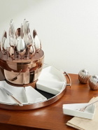 Christofle - Mood Precious Set of 24 Rose Gold-Tone and Stainless Steel Cutlery
