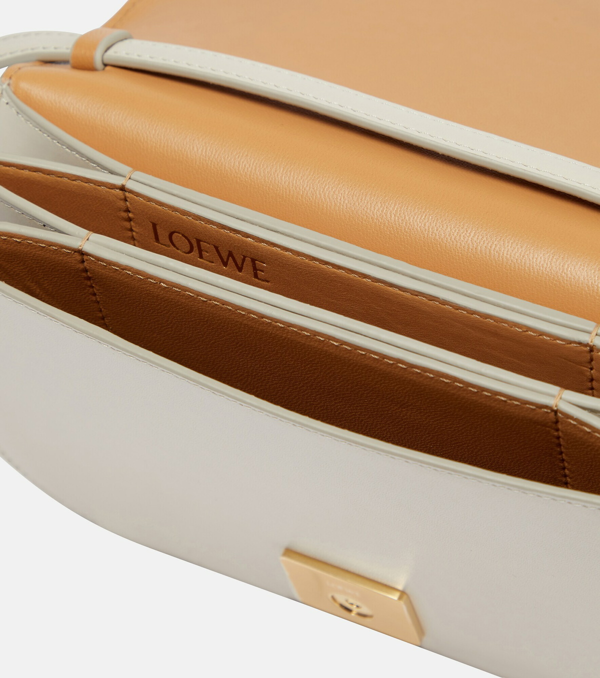 Loewe - Goya Accordion leather clutch