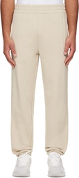Moncler Off-White Cotton Sweatpants
