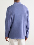 James Perse - Cotton-Twill Polo Shirt - Blue
